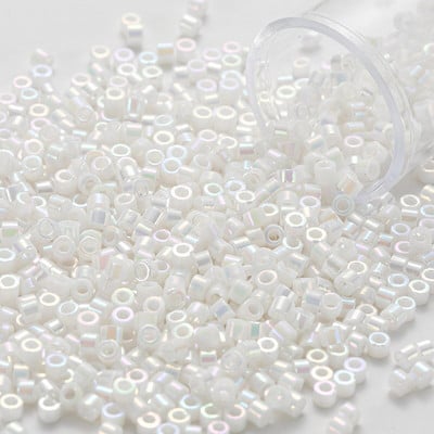 2MM 10/20/30 gramov Veľkoobchodné japonské generické korálky Miyuki Delica nepriehľadné pevné s AB Diy šijacie príslušenstvo 1200 ks/tuba