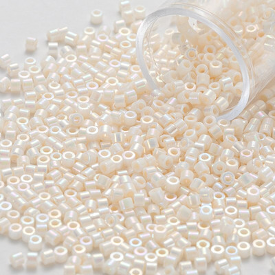 2MM 10/20/30 gramov Veľkoobchodné japonské generické korálky Miyuki Delica nepriehľadné pevné s AB Diy šijacie príslušenstvo 1200 ks/tuba