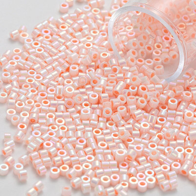 2MM 10/20/30 gramov Veľkoobchodné japonské generické korálky Miyuki Delica nepriehľadné pevné s AB Diy šijacie príslušenstvo 1200 ks/tuba