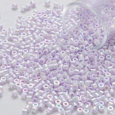 2MM 10/20/30 gramov Veľkoobchodné japonské generické korálky Miyuki Delica nepriehľadné pevné s AB Diy šijacie príslušenstvo 1200 ks/tuba