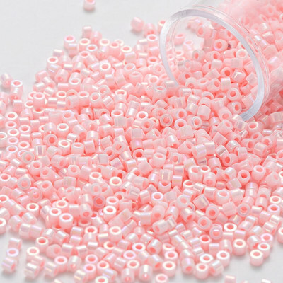 2MM 10/20/30 gramov Veľkoobchodné japonské generické korálky Miyuki Delica nepriehľadné pevné s AB Diy šijacie príslušenstvo 1200 ks/tuba