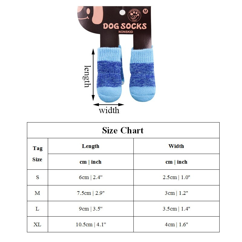 Puikūs šilti batai šunims Minkšti šuniukų mezginiai Kojinės Mielos animacinių filmų neslystančios kojinės mažiems šunims Produktai S/M/L šuniukų kojinės