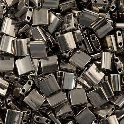 Korálky Taidian Miyuki Tila 5x5x1,9 mm, bohémsky štýl, nepriehľadné, ručne vyrobené na šperky, korálková výšivka 3 gramy/sada, približne 33 kusov