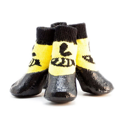 4 tk/komplekt välitingimustes veekindel libisemisvastane plekkidevastane koera kassi sokid papud jalatsid kummitallaga lemmiklooma käpakaitse väikesele suurele koerale