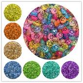 Νέα 50 τμχ 10 χιλιοστά Διαφανής Προσομοίωση Smiley face Ακρυλικό σχήμα Spacer Beads For DIY χειροποίητα κοσμήματα αξεσουάρ κολιέ Μάρκα