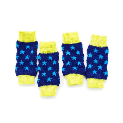 4 bucăți/set iarnă caldă pentru animale de companie, câine, pisică, șosete pentru genunchi, cățeluș, pisică, protector pentru picioare, jambiere anti-urinare, genunchi pentru animale de companie