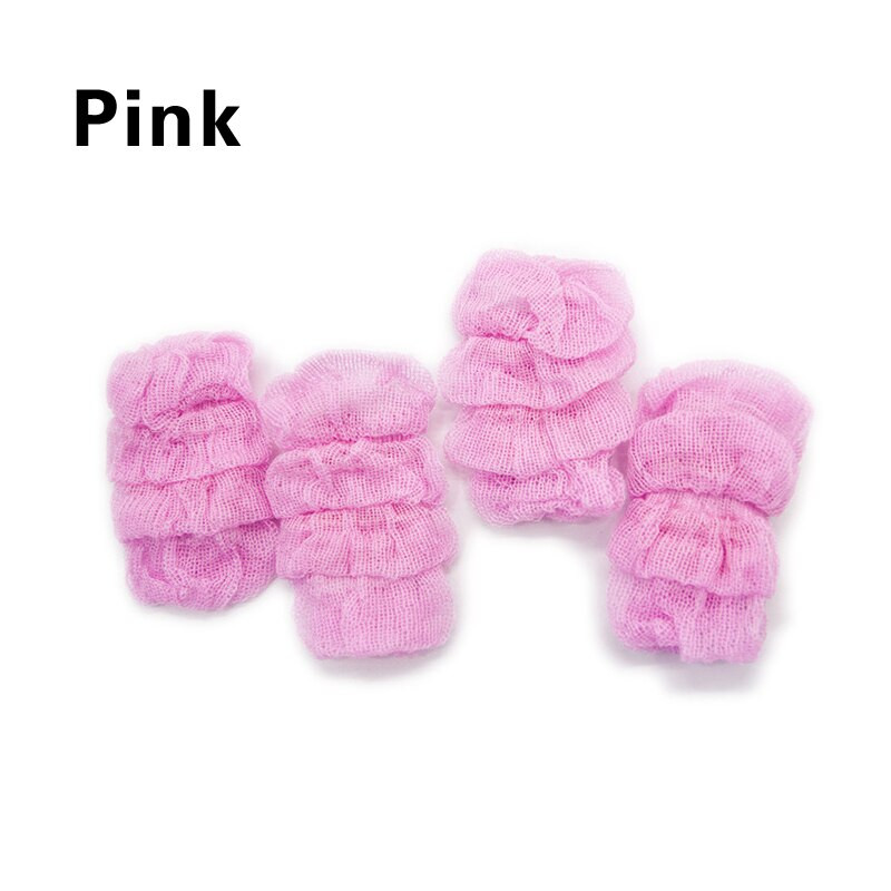 4 bucăți/set iarnă caldă pentru animale de companie, câine, pisică, șosete pentru genunchi, cățeluș, pisică, protector pentru picioare, jambiere anti-urinare, genunchi pentru animale de companie