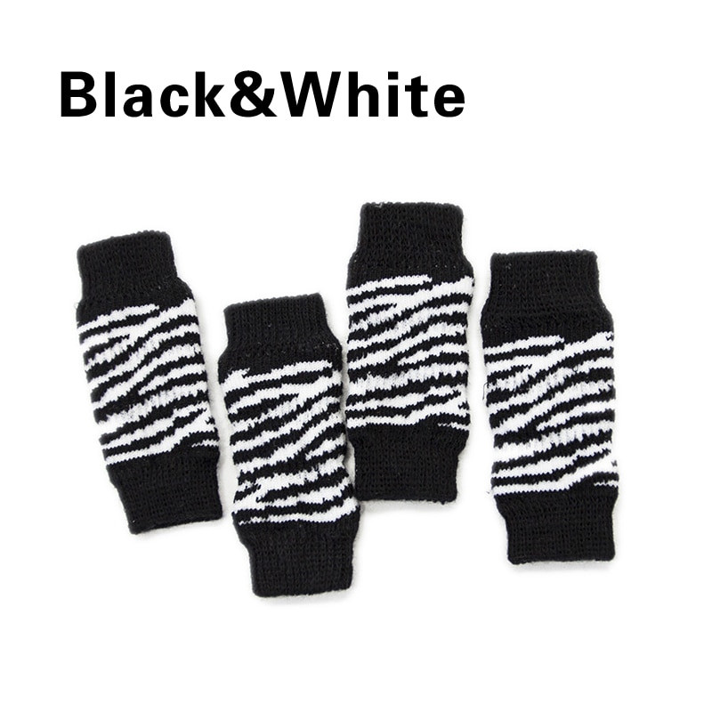 4 bucăți/set iarnă caldă pentru animale de companie, câine, pisică, șosete pentru genunchi, cățeluș, pisică, protector pentru picioare, jambiere anti-urinare, genunchi pentru animale de companie