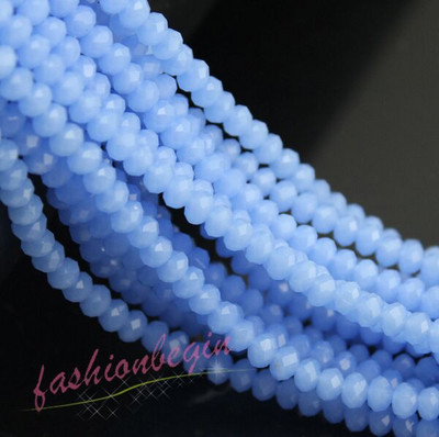 1 string 3/4/6/8mm ümara faktiga Austria kristallklaashelmed vahehoidja lahtine rant kaelakee jaoks DIY Käevõru ehete tegemine