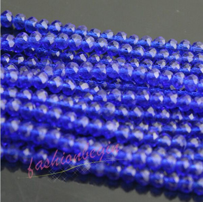 1 string 3/4/6/8mm ümara faktiga Austria kristallklaashelmed vahehoidja lahtine rant kaelakee jaoks DIY Käevõru ehete tegemine