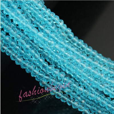 1 string 3/4/6/8mm ümara faktiga Austria kristallklaashelmed vahehoidja lahtine rant kaelakee jaoks DIY Käevõru ehete tegemine