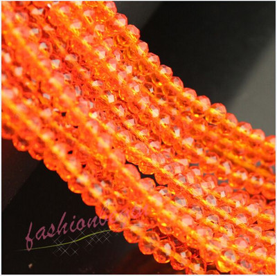 1 string 3/4/6/8mm ümara faktiga Austria kristallklaashelmed vahehoidja lahtine rant kaelakee jaoks DIY Käevõru ehete tegemine