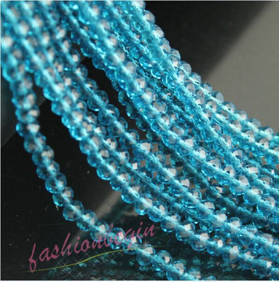 1 string 3/4/6/8mm ümara faktiga Austria kristallklaashelmed vahehoidja lahtine rant kaelakee jaoks DIY Käevõru ehete tegemine