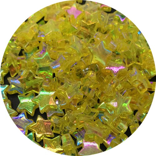 100 tk 10 mm tähekujulised akrüülist vahehelmed ehete valmistamiseks DIY käsitsi valmistatud käevõru kaelakee