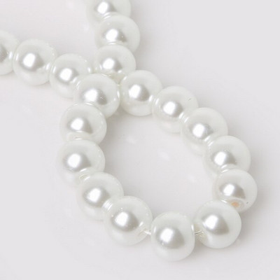 4mm/6mm/8mm/10mm 20-100 buc. Mărgele rotunde de sticlă perlate AAAA Mărgele vrac din perle de imitație Artizanat pentru cusut Accesorii pentru îmbrăcăminte