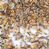 2-10mm 10g 10g Coffe Glass Beads Mix Style Czech Glass Beads Tube Bugle Spacer Beads for Jewelry Making DIY Earring κολιέ A0113