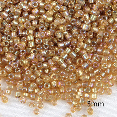 2-10mm 10g 10g Coffe Glass Beads Mix Style Czech Glass Beads Tube Bugle Spacer Beads for Jewelry Making DIY Earring κολιέ A0113