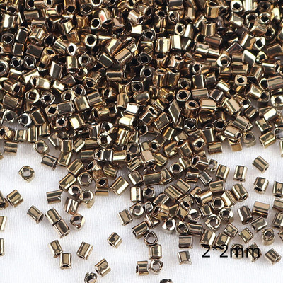 2-10mm 10g 10g Coffe Glass Beads Mix Style Czech Glass Beads Tube Bugle Spacer Beads for Jewelry Making DIY Earring κολιέ A0113