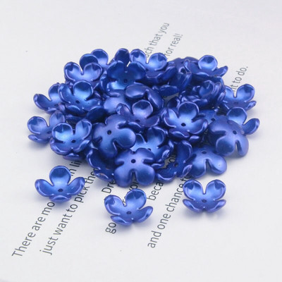 50-200gab/iepakojumā 17mm akrila ziedu krelles, brīvas starplikas krelles rotaslietu izgatavošanai, rokassprādzes DIY cepure Apģērbu dekorēšanas piederumi