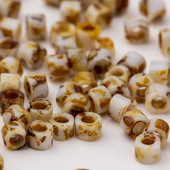 Japonské korálky Taidian Miyuki Delica 11/0 3gram Picasso korálky 1,3*1,6 mm v množstve na párty šaty, približne 600 kusov