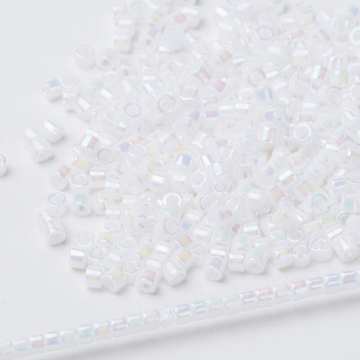 Japonské korálky Taidian Miyuki Delica 11/0 3gram Picasso korálky 1,3*1,6 mm v množstve na párty šaty, približne 600 kusov