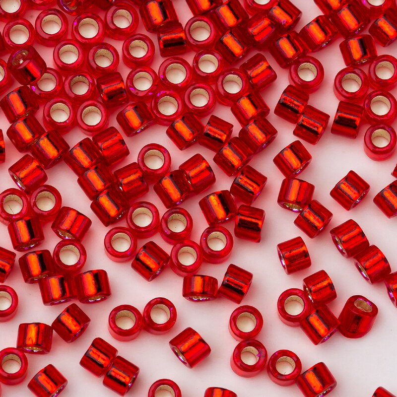 Japonské korálky Taidian Miyuki Delica 11/0 3gram Picasso korálky 1,3*1,6 mm v množstve na párty šaty, približne 600 kusov