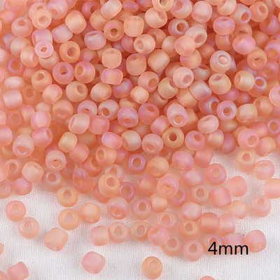 2-10 mm 10 g Ružičaste staklene perle mješovitog stila Okrugla truba Delica staklena perla za vez DIY radni materijal za izradu perli E0331