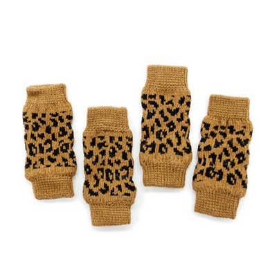 4 ks/sada Zimné kreatívne teplé chrániče nôh pre domáce zvieratá, pes, mačka, šteniatko, bavlnené teplé ohrievače nôh, zimné podkolienky pre domáce zvieratá