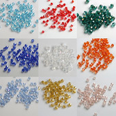 Mărgele de cristal bicon de 4 mm furnizează placare color AB, brățară Fabricarea de bijuterii 100 buc Plus 100 buc