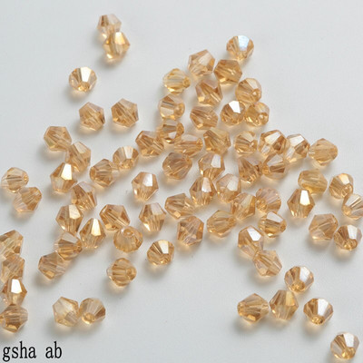 Mărgele de cristal bicon de 4 mm furnizează placare color AB, brățară Fabricarea de bijuterii 100 buc Plus 100 buc