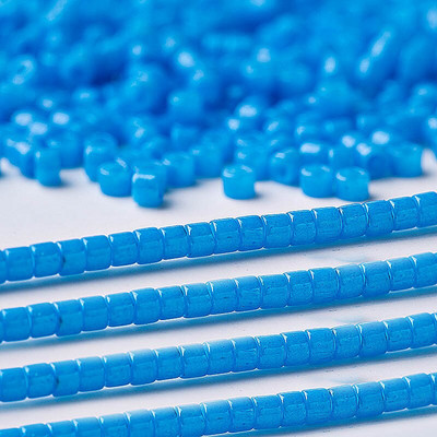 Taidian Miyuki 11/0 Delica Seedbeads 1,3*1,6mm Pearl Weaving Handmake Needlework Color Craft for Jewelry Making 5g Περίπου 1000 τμχ