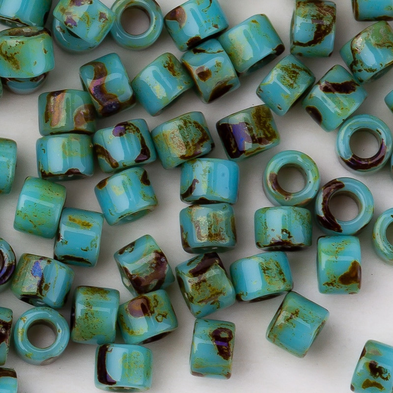 Taidian Miyuki 11/0 Delica Seedbeads 1,3*1,6mm Pearl Weaving Handmake Needlework Color Craft for Jewelry Making 5g Περίπου 1000 τμχ