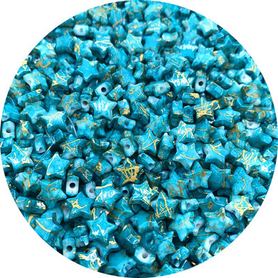 Noi 50 buc/lot 10 mm margele acrilice Star margele libere se potrivesc cu margele europene pentru bijuterii Accesorii pentru femei care confectioneaza bratari colier