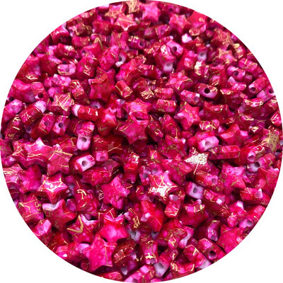 Noi 50 buc/lot 10 mm margele acrilice Star margele libere se potrivesc cu margele europene pentru bijuterii Accesorii pentru femei care confectioneaza bratari colier