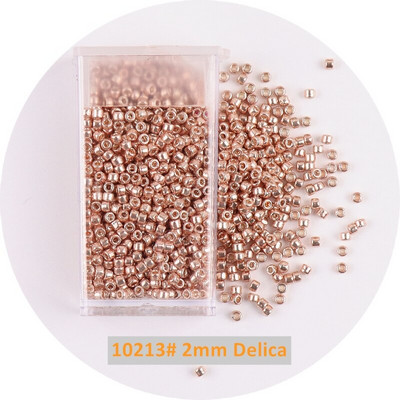 1 μπουκάλι Golden Spacer Glass Seed Beads Multi Size Delica Beads Bugles Tube For DIY Γυναικεία Ενδύματα Κολιέ Αξεσουάρ ραπτικής