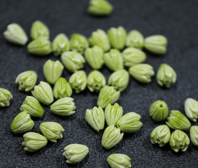 10 tk 6x9mm Metsiku roosi lillepungad Helmed ehete valmistamiseks Vintage juuksenõelade tarvikud Käsitsi valmistatud isetehtud käsitöömaterjalid