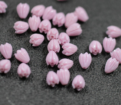 10 tk 6x9mm Metsiku roosi lillepungad Helmed ehete valmistamiseks Vintage juuksenõelade tarvikud Käsitsi valmistatud isetehtud käsitöömaterjalid