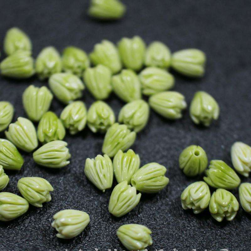 10 tk 6x9mm Metsiku roosi lillepungad Helmed ehete valmistamiseks Vintage juuksenõelade tarvikud Käsitsi valmistatud isetehtud käsitöömaterjalid