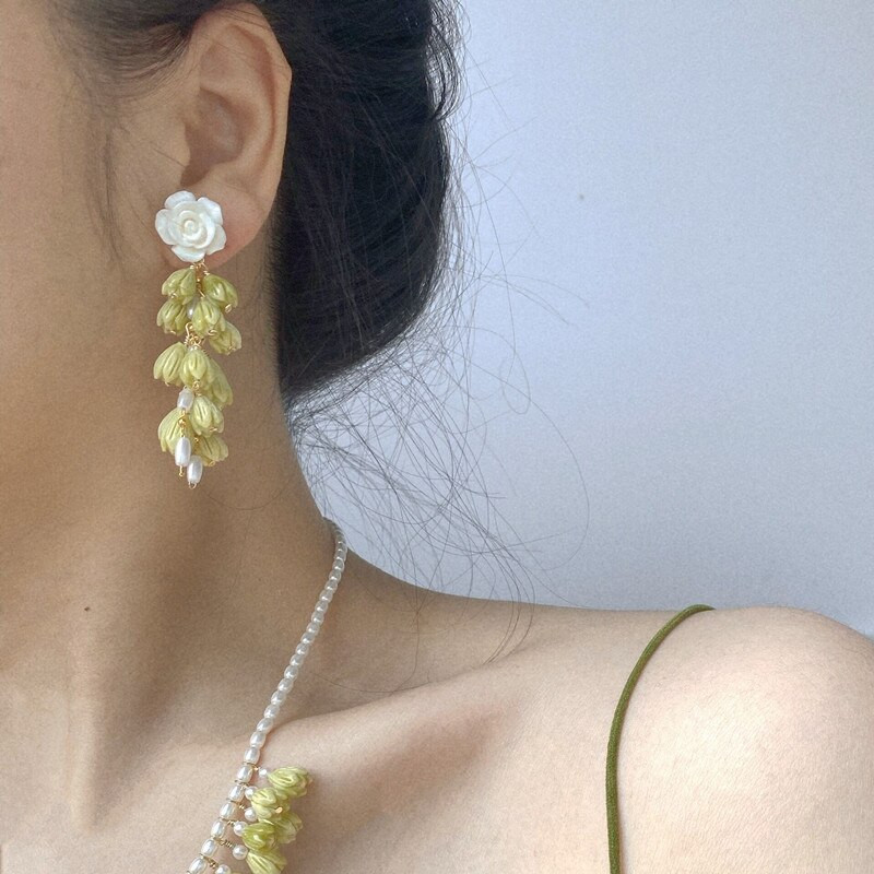 10 tk 6x9mm Metsiku roosi lillepungad Helmed ehete valmistamiseks Vintage juuksenõelade tarvikud Käsitsi valmistatud isetehtud käsitöömaterjalid