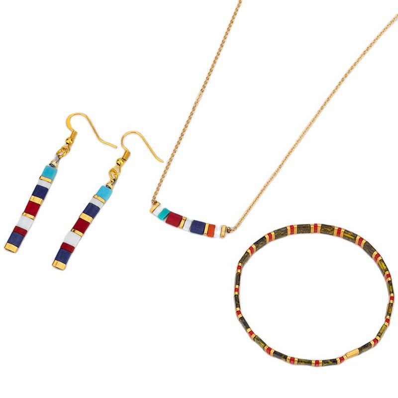 Taidian Jaapani Miyuki Tila helmed isetegemise käevõru jaoks 5 grammi / partii umbes 240 tükki klaashelmeid