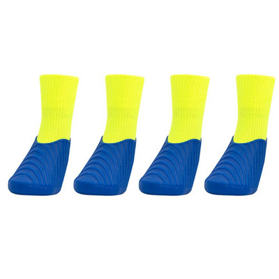 4 buc/set în aer liber, impermeabil, antiderapant, anti-pete, șosete pentru pisici pentru câini, pantofi cu talpă din cauciuc, protecție pentru labe pentru câine mic și mare