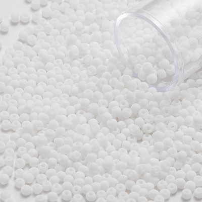 10G/σωλήνας 2mm Matte Macaron μονόχρωμα Στρογγυλές γυάλινες χάντρες ομοιόμορφου μεγέθους για κεντήματα τέχνης ραψίματος χαριτωμένα αξεσουάρ