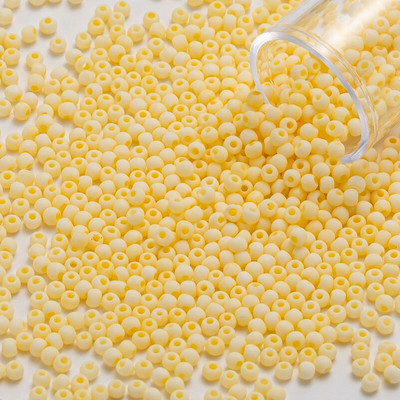 10G/σωλήνας 2mm Matte Macaron μονόχρωμα Στρογγυλές γυάλινες χάντρες ομοιόμορφου μεγέθους για κεντήματα τέχνης ραψίματος χαριτωμένα αξεσουάρ