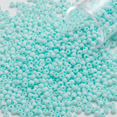 10G/σωλήνας 2mm Matte Macaron μονόχρωμα Στρογγυλές γυάλινες χάντρες ομοιόμορφου μεγέθους για κεντήματα τέχνης ραψίματος χαριτωμένα αξεσουάρ