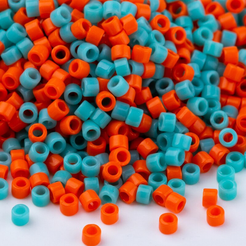 Sėklų karoliukai Taidian Miyuki 11/0 Delica Japoniška karoliukų apyrankė Kalėdų dovana rankų darbo Perlesmiyuki drabužis Addict 3g Apie 600vnt.