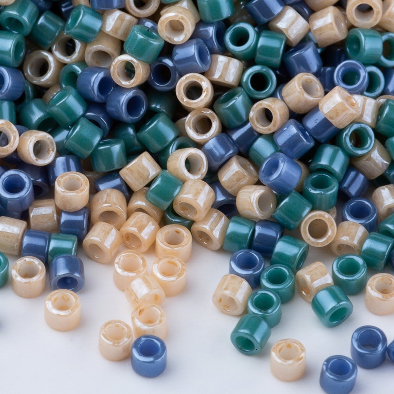 Sėklų karoliukai Taidian Miyuki 11/0 Delica Japoniška karoliukų apyrankė Kalėdų dovana rankų darbo Perlesmiyuki drabužis Addict 3g Apie 600vnt.