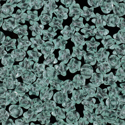 11 mm 50 tk läbipaistvad akrüülist keti lingid Tähekujulised helmed lahtised vahehelmed ehete valmistamiseks DIY käevõru tarvikud V0826