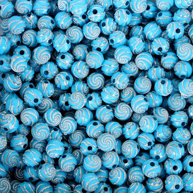 100 tükki/partii 8 mm läikiv akrüülist ümmargune pallivahetükk lahtised helmed meisterdamiseks käevõru kaelakee ehete valmistamiseks ja rõivaste kaunistamiseks