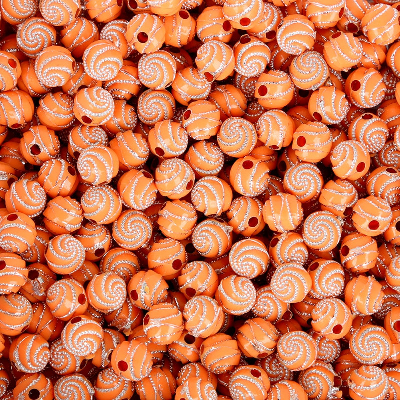 100 tükki/partii 8 mm läikiv akrüülist ümmargune pallivahetükk lahtised helmed meisterdamiseks käevõru kaelakee ehete valmistamiseks ja rõivaste kaunistamiseks