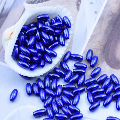 Uus 4x8mm 300 tk/partii riisi kuju mitmevärvilised imitatsioonid pärlid helmed käsitöö kaunistus DIY käevõrud kaelakeed ehete tegemine